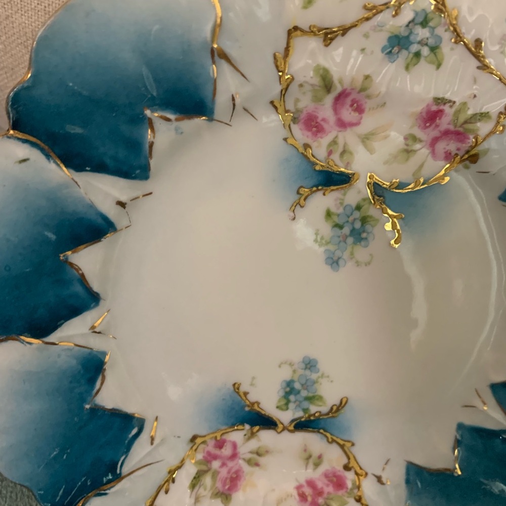 Vintage Porcelain Plate - Picture 5 of 9